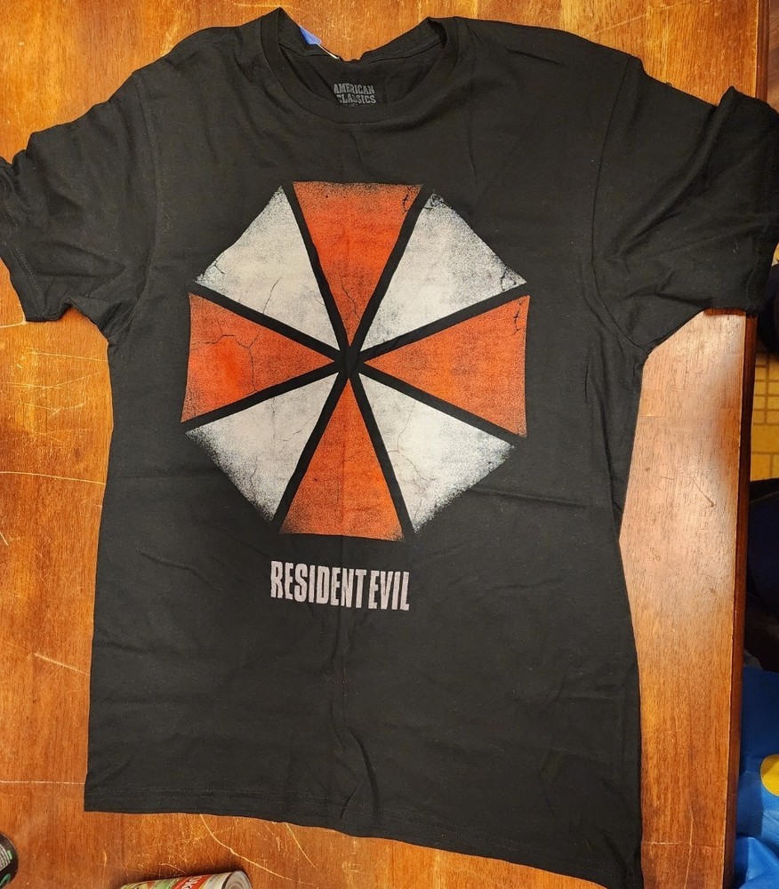 Licensed resident Evil Umbrella T-shirt Multiple Sizes