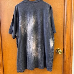 VINTAGE STYLE BLEACH WASH Unisex 3Xl Graphic Tee Just Breathe Self Care Teacher