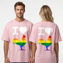 Funny Pride Ally Shirt LGBTQ Support Rainbow Graphic Equality Tee