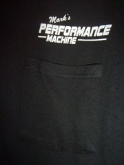 AUTO MARINE Racing Mark’s Performance Machine black M t shirt