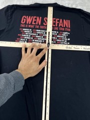 Gwen Stefani Shirt Mens Medium Black Truth Feels Like Tour 2016 Concert Graphic