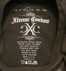 Xtreme Couture Affliction Shirt Black Skull Y2K MMA UFC – Size L