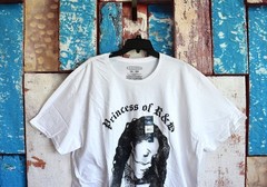 Men’s Aaliyah Graphic Tee Princess OF R&B Short Sleeve 2XLARGE White NEW