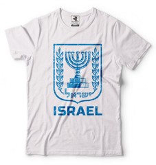 Mens Israel T-shirt Israeli heritage T-shirt Israel T shirt