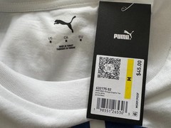 Puma X BMW MMS Vintage Racing M Motorsport T-Shirt White Men’s Size M New $45