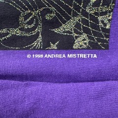 VTG 90s New Orleans Mardi Gras ‘99 Andrea Mistretta L T-Shirt Jester Graphic