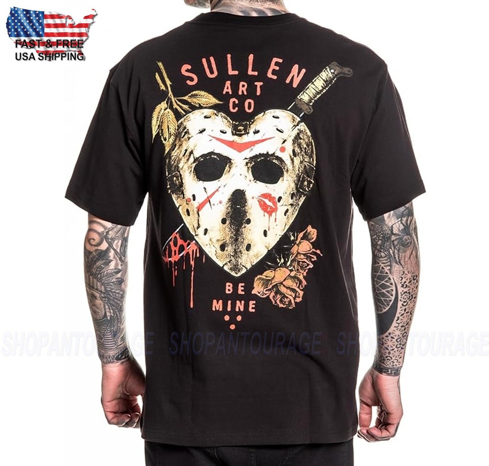 Sullen Art Collective Be Mine Standard Fit SCM8021 Short Sleeve Men`s T-shirt