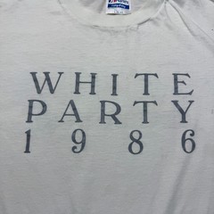 Vintage 1986 Rich’s White Party Houston Nightclub Souvenir T-Shirt USA – Large