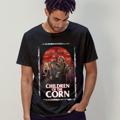 Children of the Corn (1984) Movie Poster Inspired T-Shirt Retro Film Tee Unisex
