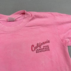 Vintage Stedman Shirt Mens Large Pink California Pink Lemonade Schnapps Tee