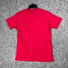 Vintage Single Stitch Shirt XL USA 90s Fruit of the Loom Golden Red Blank
