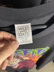 Vintage 90s Misfits Mars Attack Shirt XL Wild Oats Tag