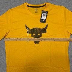 Under Armour UA Project Rock Brahma Bull Graphic T-Shirt Mens XL 1383191-750 NWT