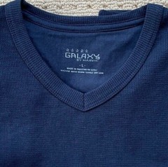 Mens Thermal Long Sleeve Shirts Premium V-Neck M-XL Galaxy by Harvic New