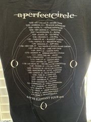 A Perfect Circle Eat The Elephant Large L Official 2018 Tour Shirt Tool New
