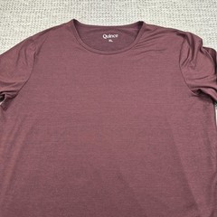 Quince Shirt Mens XL Purple Long Sleeve Lightweight Stretch Crewneck Casual Tee
