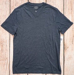 Mens Sz XS Softest V-Neck T-Shirt GAP NWT Tapestry Navy (2c11) – 623705