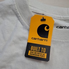 NEW Carhartt Relaxed Fit Heavyweight Long Sleeve T-Shirt Mens M Mountain Graphic