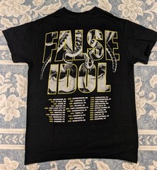 Veil Of Maya Band Tee False Idol Tour Gildan Small Black Metalcore Rare