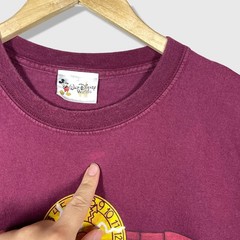 Walt Disney World Tower of Terror Mickey Mouse Shirt Mens L Maroon Vintage 90s