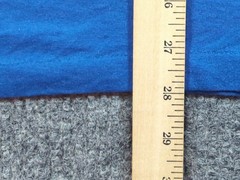 Vintage Rocky Mountains Shirt Mens Medium Blue 80s Short Sleeve Hanes Colorado