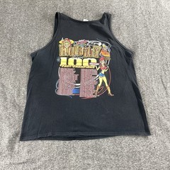 44th Annual Hillbilly 100 Racing Black Tshirt Men Size 2XL I-77 Raceway Park Tee