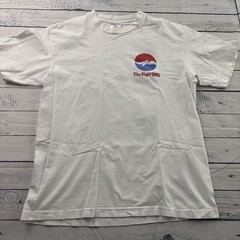 Vitnage Sof Tee Jesus The Right One Short Sleeve T Shirt Men’s Large White