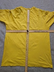 Nike Kobe Bryant Shirt Mens Large Yellow Graphic Tee Basketball Swoosh Athletic