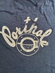 Super Thin Single Stitch Men’s Large, Blue, Porthole