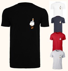 Unisex T-shirt – Duck You CREST – Original Funny Novelty Summer Couple Student