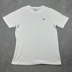 New Balance Flying NB Logo T-Shirt Mens XL White Short Sleeve Athletic NB3026-3