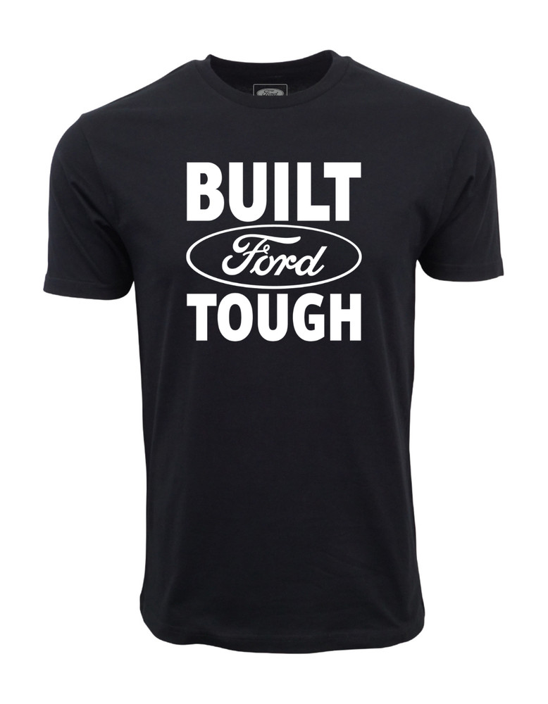 FORD BUILT TOUGH LOGO GRAPHIC T SHIRT BLACK
