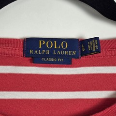 Polo Ralph Lauren Classic Fit Striped Preppy Mens Large Short Sleeve T Shirt