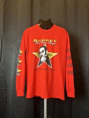 Aubrey The Three Migos Shirt Mens Medium Red Scorpion Tour Long Sleeve 2018 Live