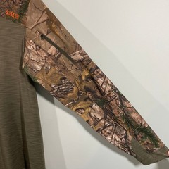 5.11 Tactical Men Realtree Camouflage Rapid Response Quarter-Zip Shirt Size S