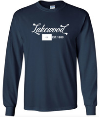 Lakewood Colorado State T-Shirt Long Sleeve Graphic Tees Unisex Apparel Design