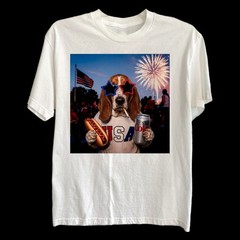 COllection white color dò graphic Unisex Shirt All Size MS005