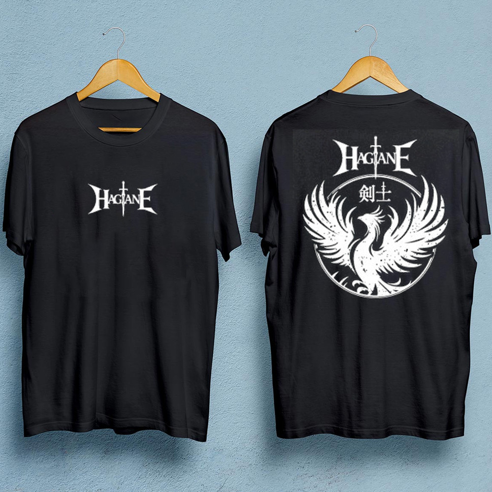Hagane band girl Japan HOT NEW black T-shirt VDF138
