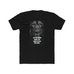Empowering Lion Graphic Tee – Unisex Shirt, Motivational Gift, Everyday Wear