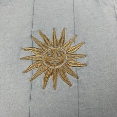 Vintage Football Town Shirt Mens Small Blue Nations Collection Logo Embroidery