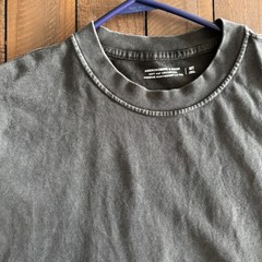 100% Cotton Black Wash Premium Heavyweight 2.0 Tee M Tall (Used 1-3 times max.)