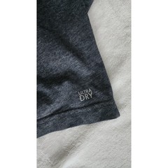 Lacoste Sport Mens Ultra Dry T-Shirt Charcoal Gray Heather Logo Tee US 2XL