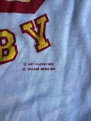 Vintage 1985 University of Gumby Crewneck T-Shirt Men’s Size XL 80s shirt tv