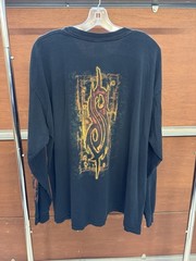 Vintage 2000s SLIPKNOT tee Shirt Longsleeve With Sleeve Hits And Tribal S Sz 2XL
