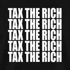Tax The Rich Political Protest Men’s T-Shirt