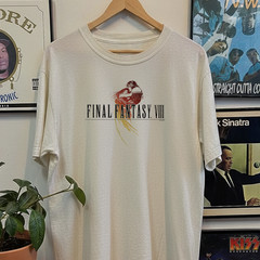 Final Fantasy VIII Promo Washed T-Shirt White L