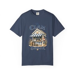 Clam Shack Shirt, Comfort Colors Coastal Tee, New England Beach Town Gift