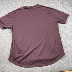 BYLT Henley 3 Button T Shirt Men Size 3XL Burgandy