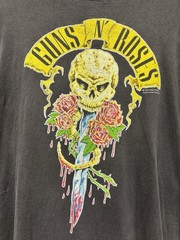 Vintage 1991 Guns N Roses Brockum Licensed Faded Distressed Band Tee