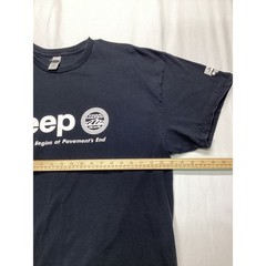Gildan Jeep Trail Rated 4×4 Black Graphic T-Shirt Mens 2XL Adventure Tee